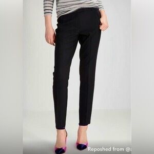 J. Crew Women's Black Maddie Pants